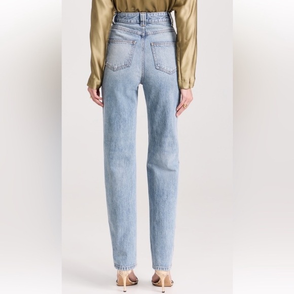 KHAITE High Rise Blue Jeans - Picture 5 of 16